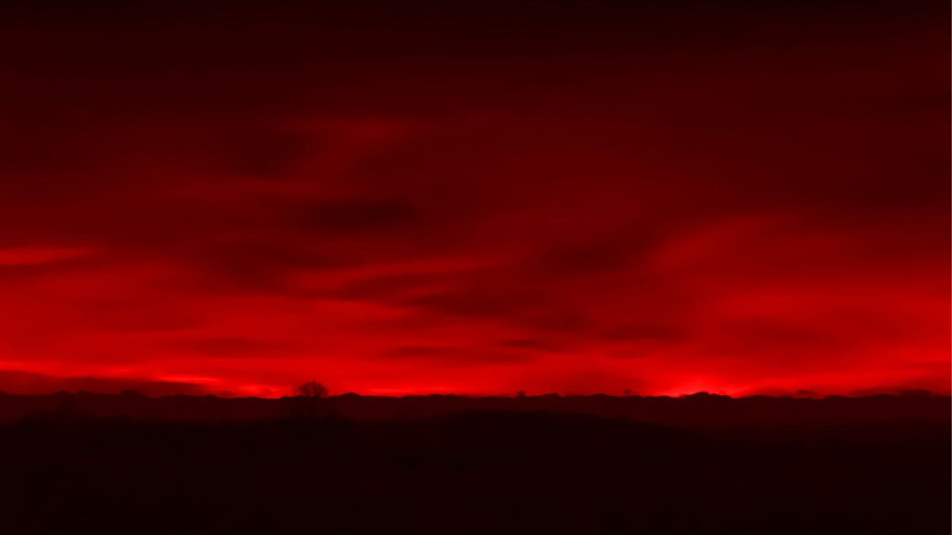 Le ciel aux couleurs apocalyptiques de la Chine n'avait a priori rien d'inquiétant, selon les autorités. © Canva